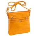 Parinda 11274 CLARICE II (Mustard Tan) Multi Belt Vertical Crossbody